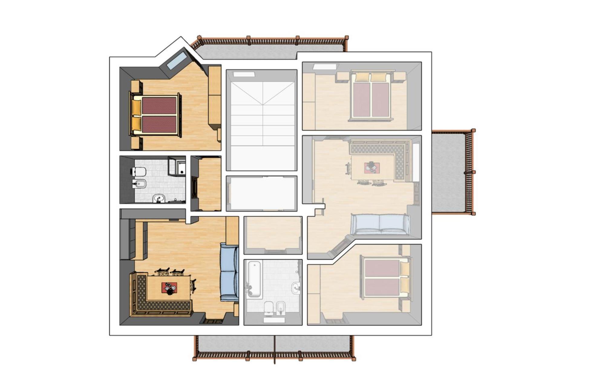 Apartment Fedares Wengen Exterior foto