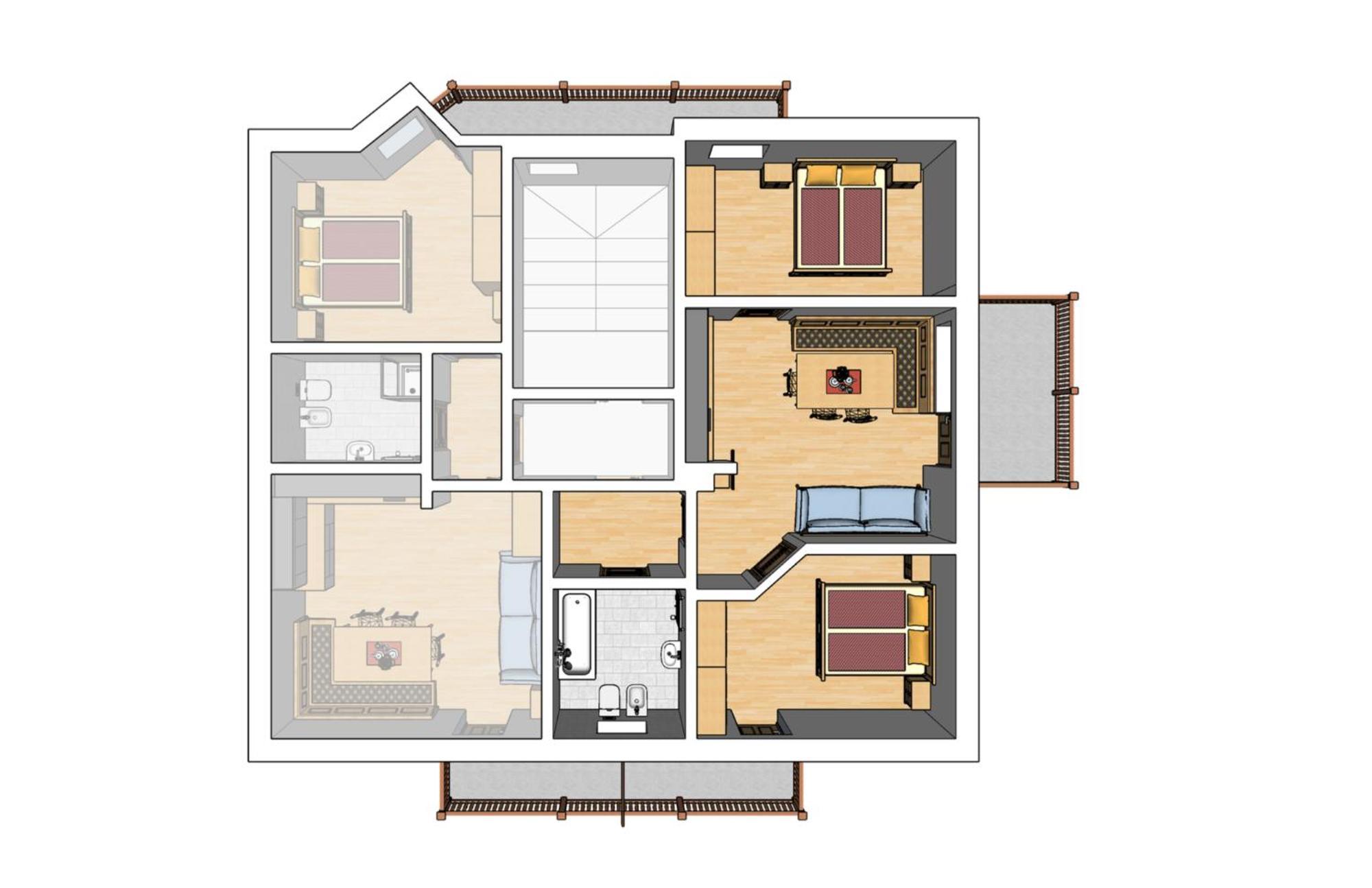 Apartment Fedares Wengen Exterior foto